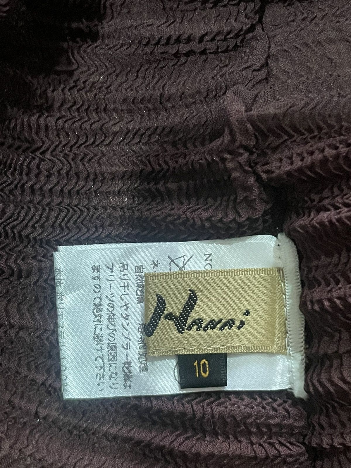 Japanese Brand Yukiko Hanai Nonsleeves Blouse Size ONE SIZE - 6 Thumbnail