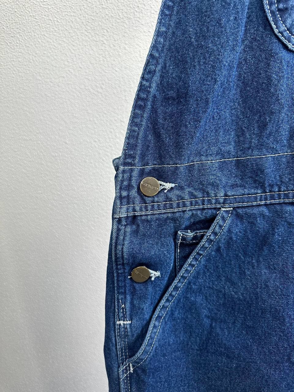 Carhartt × Vintage Carhartt Vintage Jeans Overalls Size 34x28 Good Condition Size US 34 / EU 50 - 3 Thumbnail