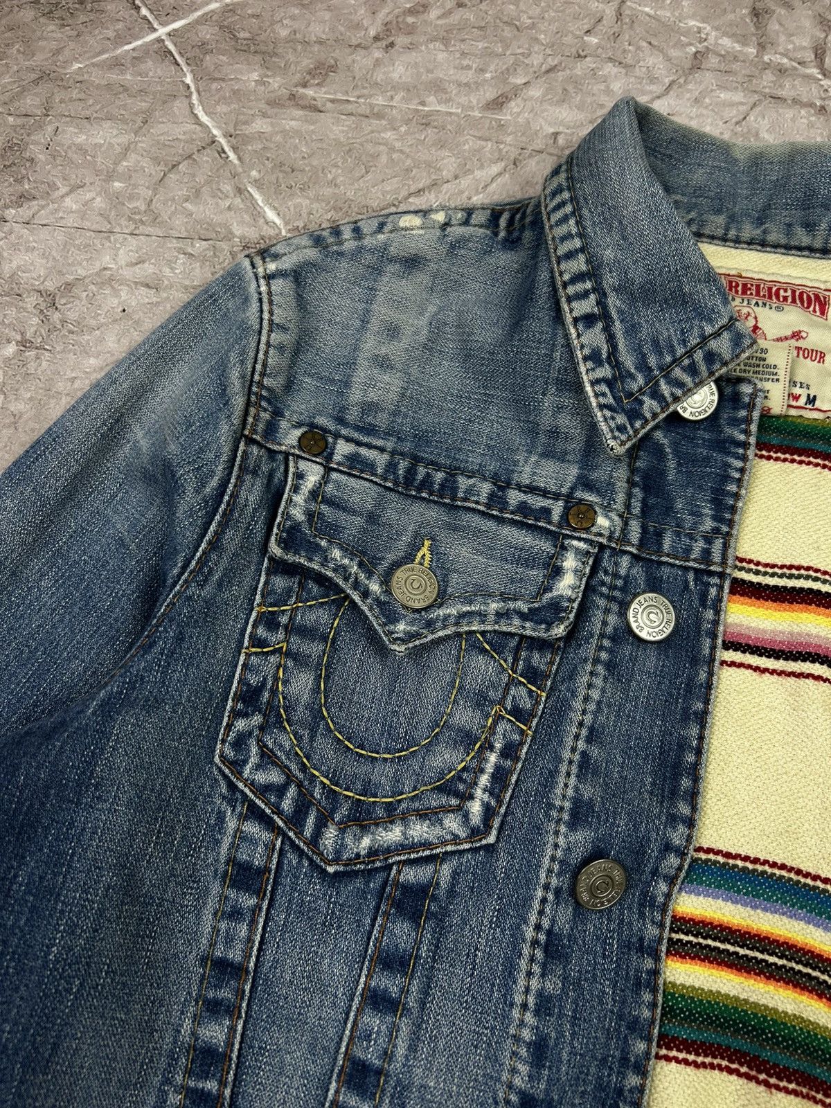 True Religion True Religion denim jeans jacket Jimmy super Size US M / EU 48-50 / 2 - 14 Thumbnail
