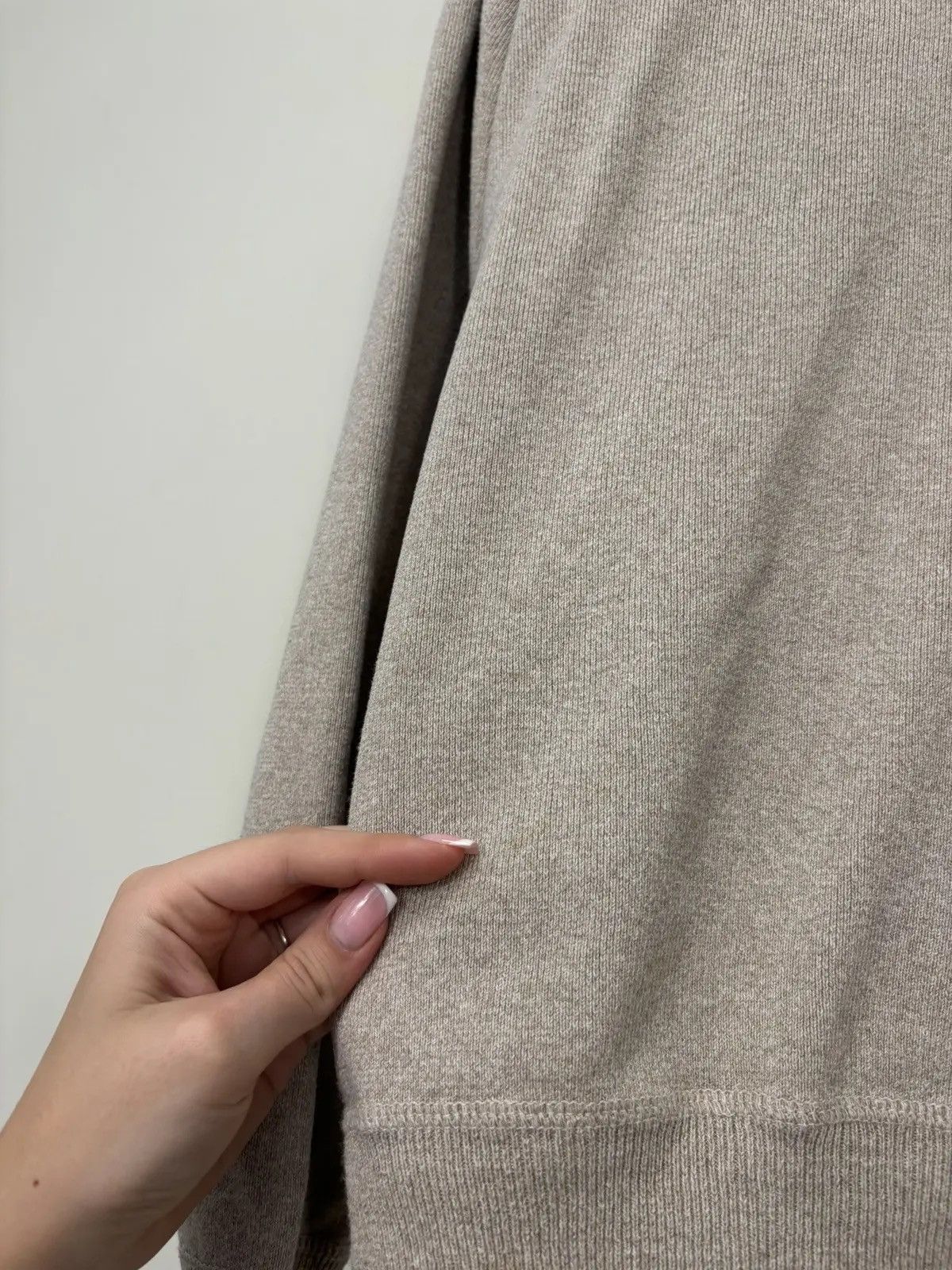 Polo Ralph Lauren × Ralph Lauren × Vintage Vintage Polo Ralph Lauren Sand Beige Classic Cotton Sweater Size US XL / EU 56 / 4 - 8 Thumbnail