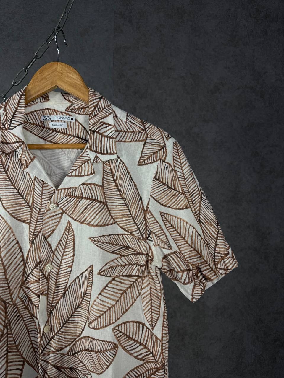 Zara Zara Man designer hawaiian shirt Size US S / EU 44-46 / 1 - 2 Thumbnail