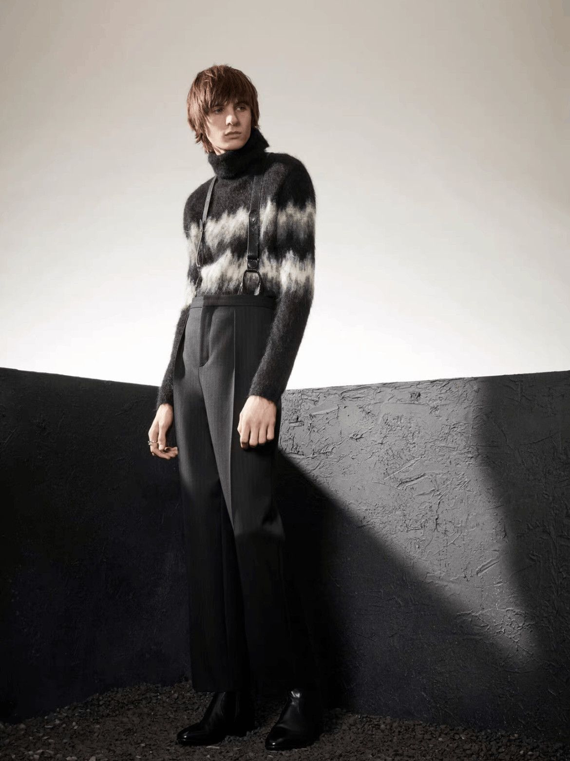 Saint Laurent Paris Saint Laurent Paris 20AW Mohair Knitwear Sweater-2508 Size US M / EU 48-50 / 2 - 9 Thumbnail