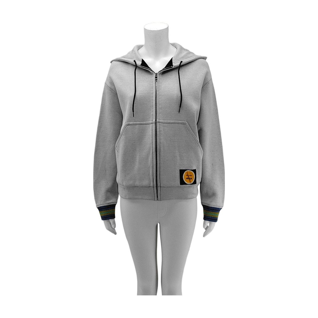 Prada 2000s Prada Grey Layered Zip-up Jacket | Grailed