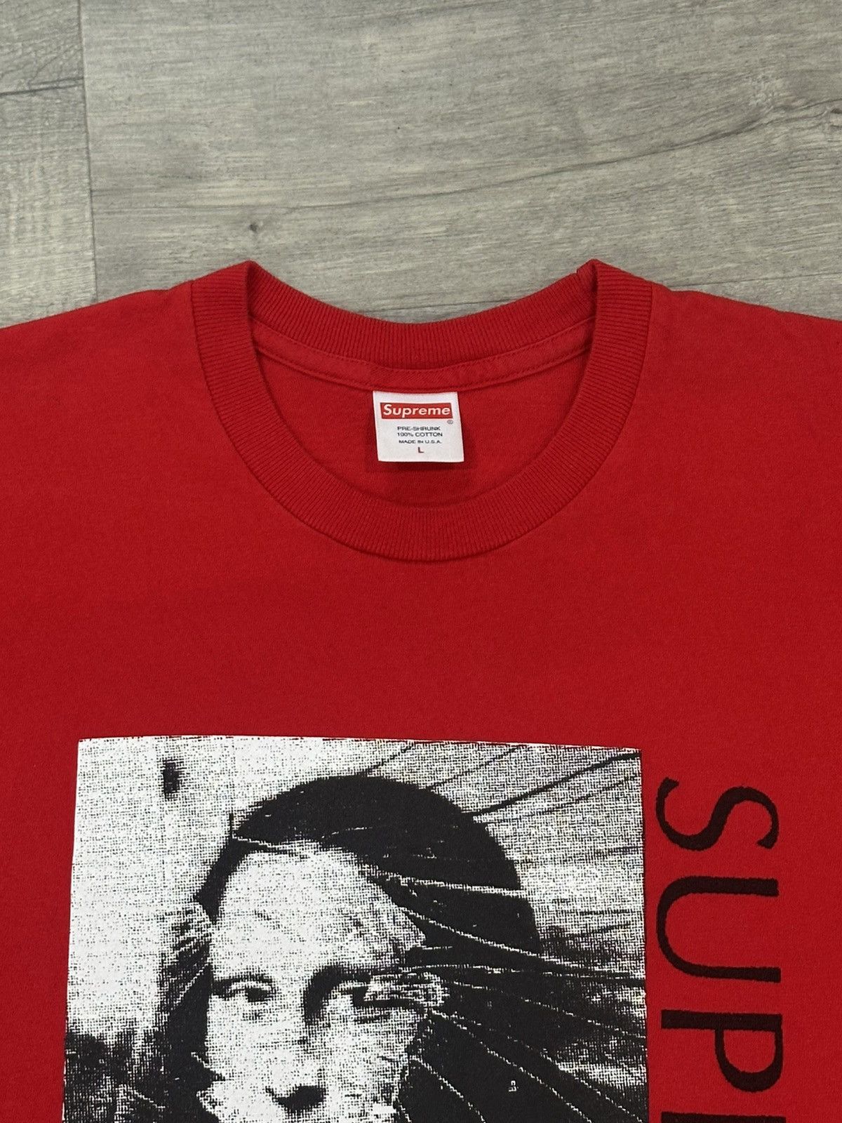 Supreme Supreme Mona Lisa Tee Size US L / EU 52-54 / 3 - 2 Thumbnail