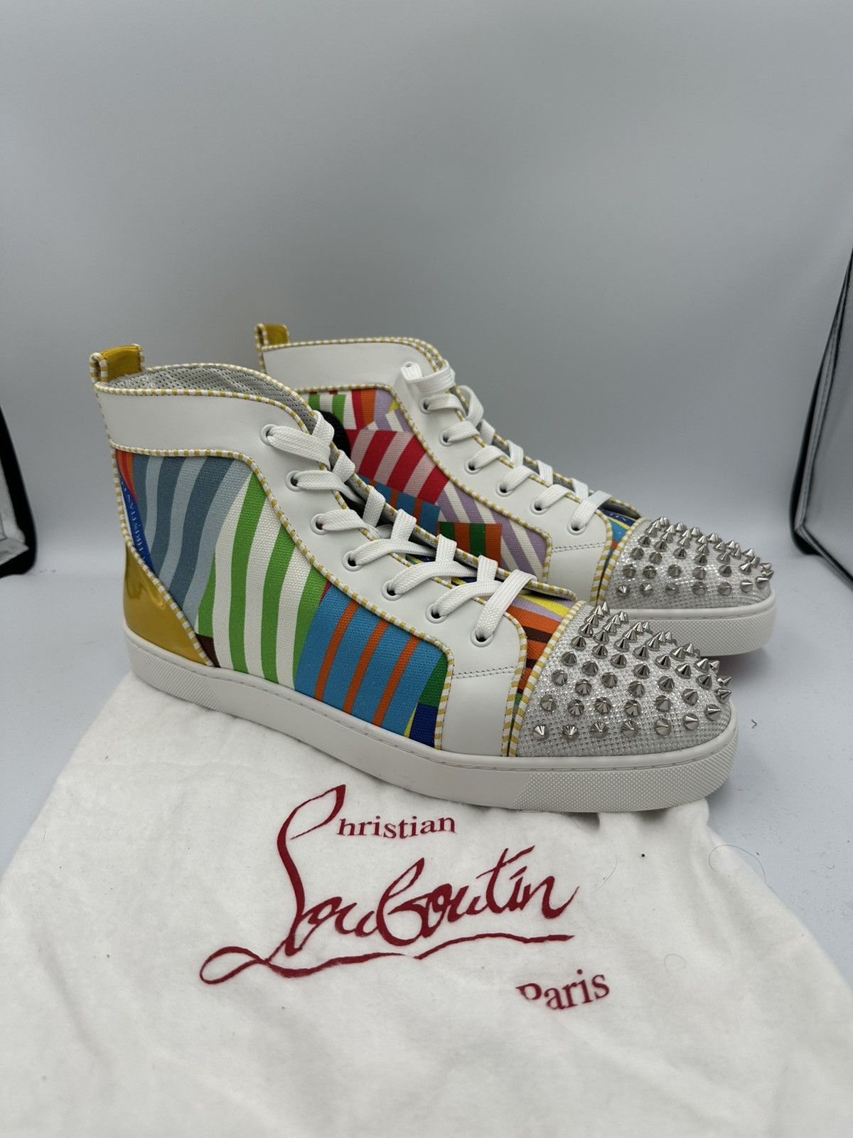 Christian Louboutin Christian Louboutin High top spikes Size US 13 / EU 46 - 1 Thumbnail
