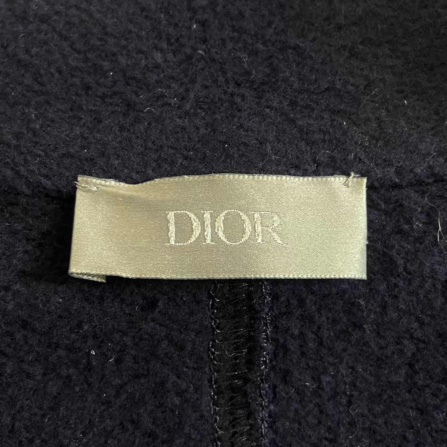 Dior DIOR Embroidered Navy Sweatshirt L Size US L / EU 52-54 / 3 - 5 Thumbnail