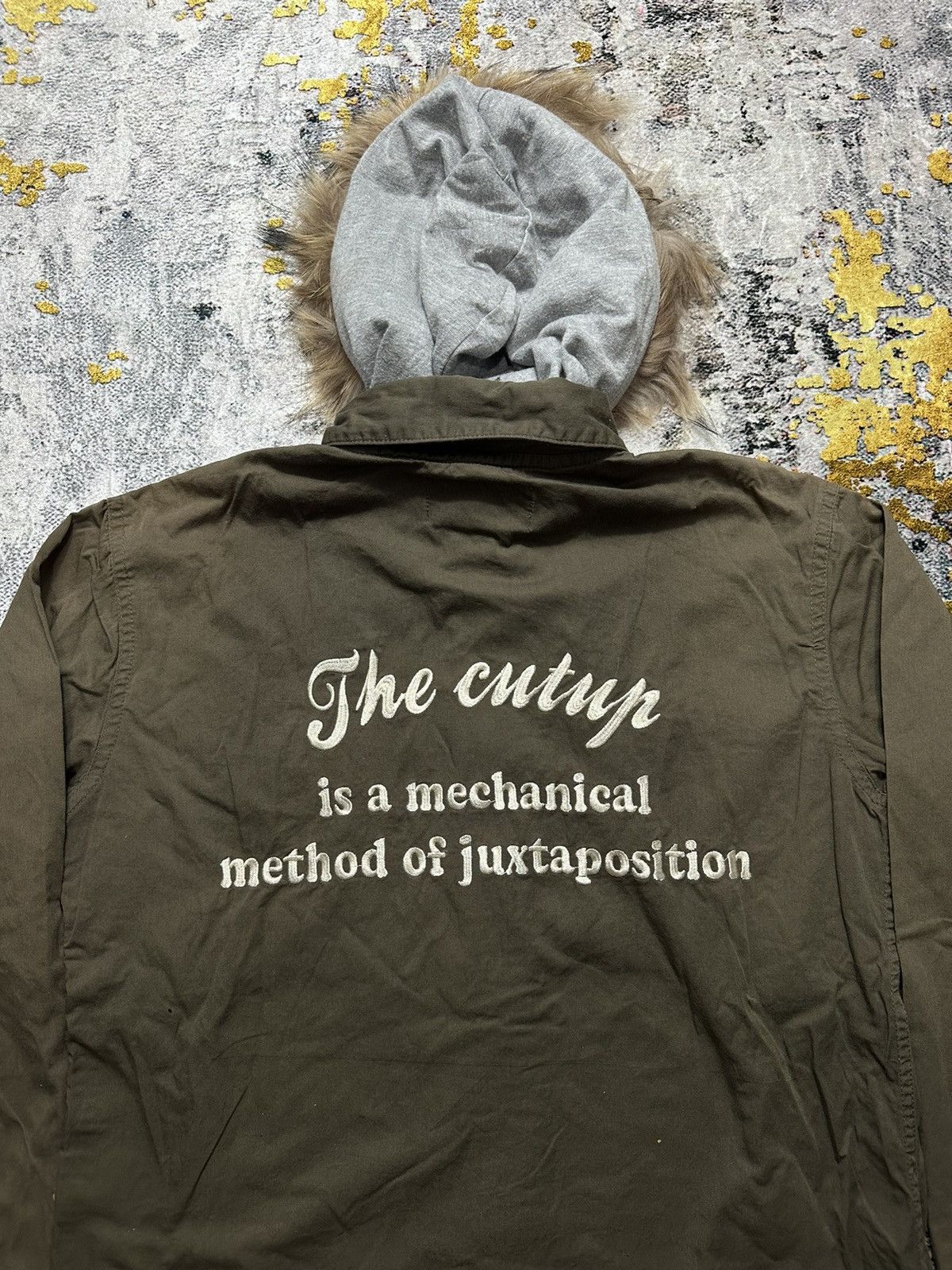 20471120 DOUBLE LAYER FUR JACKET ZIPHOODIE POEM IFSIXWASNINE STYLE Size US M / EU 48-50 / 2 - 5 Thumbnail