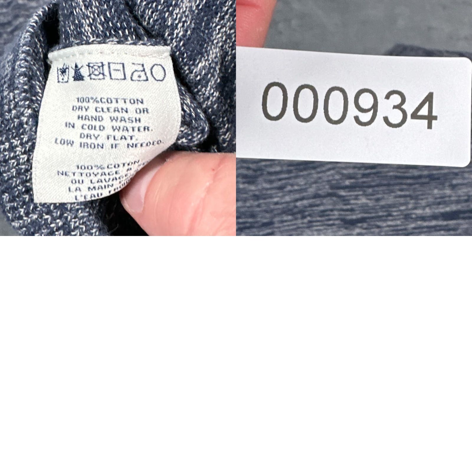 Schott Schott NYC Pullover Sweater Mens Medium Blue Gray Knit Lightweight Long Sleeve Crew Neck Classic Size US M / EU 48-50 / 2 - 8 Thumbnail
