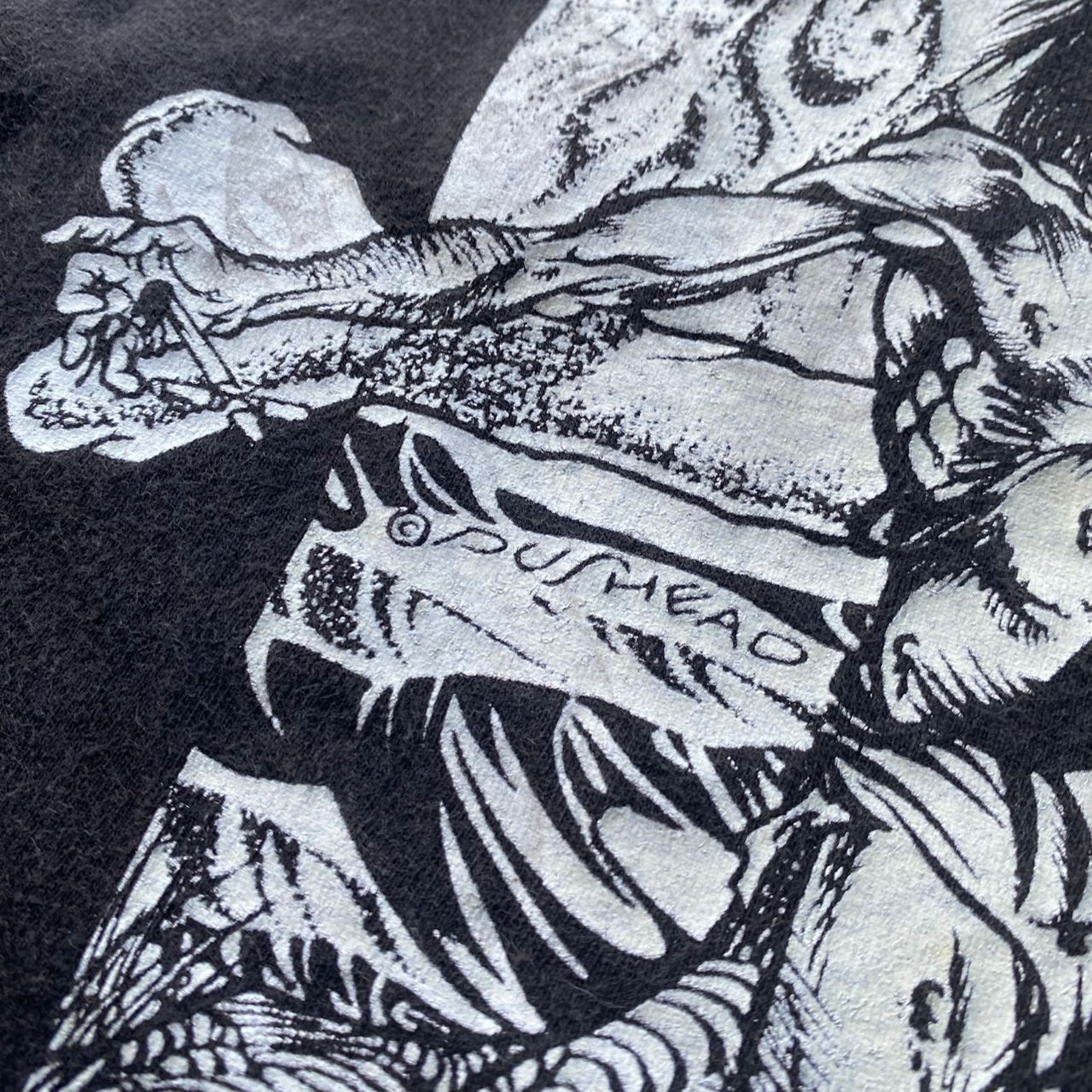 Band Tees Vintage 90s Septic Death Pushead Hardcore Punk Band Tshirt Size US M / EU 48-50 / 2 - 3 Thumbnail