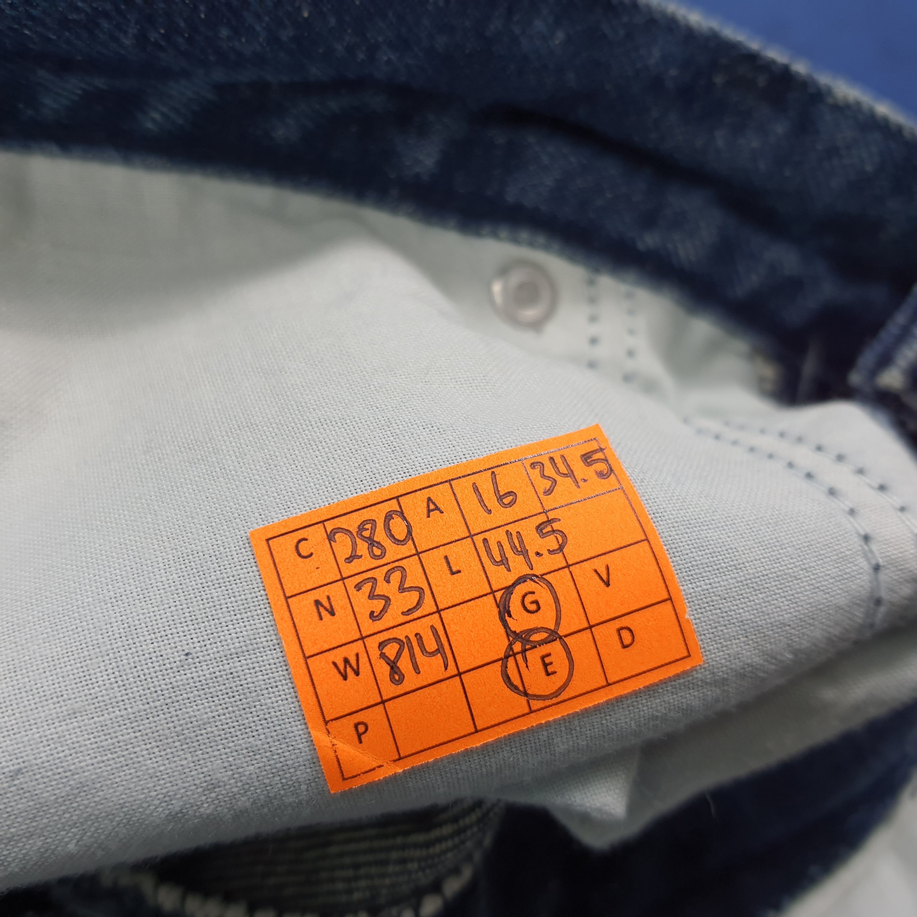 Yves Saint Laurent Vintage Saint Laurent Jeans YSL Rare Designer Jeans C280N33 Size US 32 / EU 48 - 13 Thumbnail