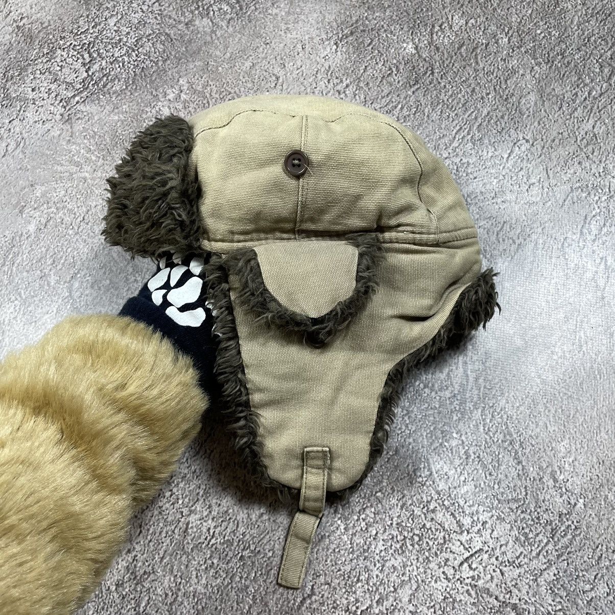 Vintage Vintage 90s Mohair Ushanka Beanie Faux Fur Grunge Baggy OS Size ONE SIZE - 4 Thumbnail