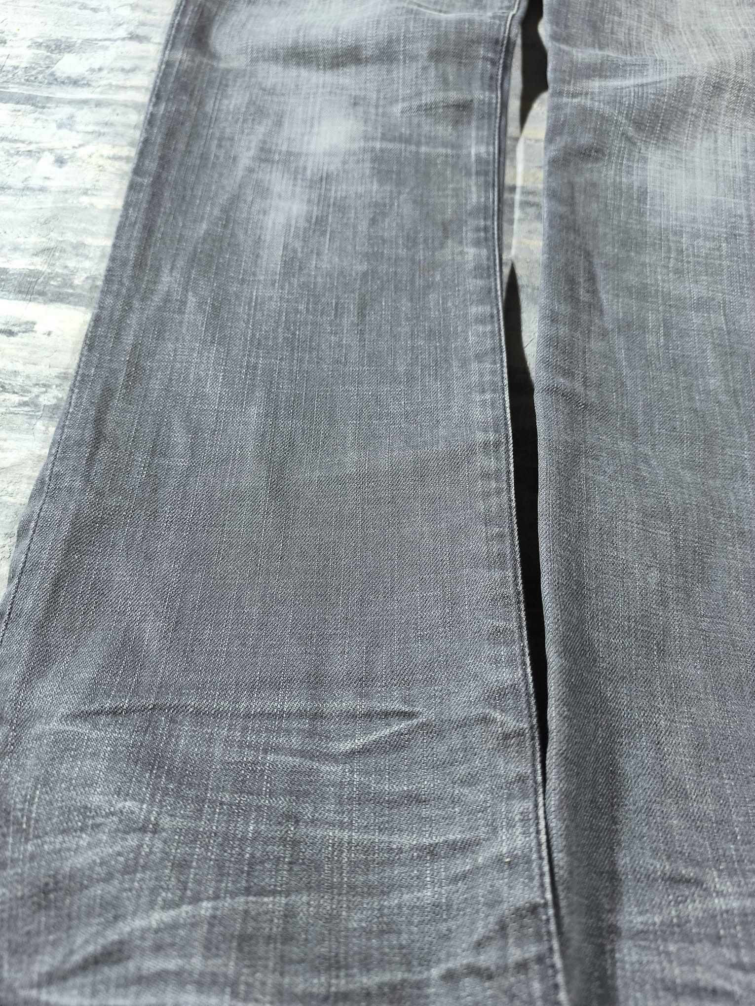Other HEDI SLIMANE WAXED CLAWMARKS LIGHT GREY DISTRESSED JEANS Size US 34 / EU 50 - 14 Thumbnail