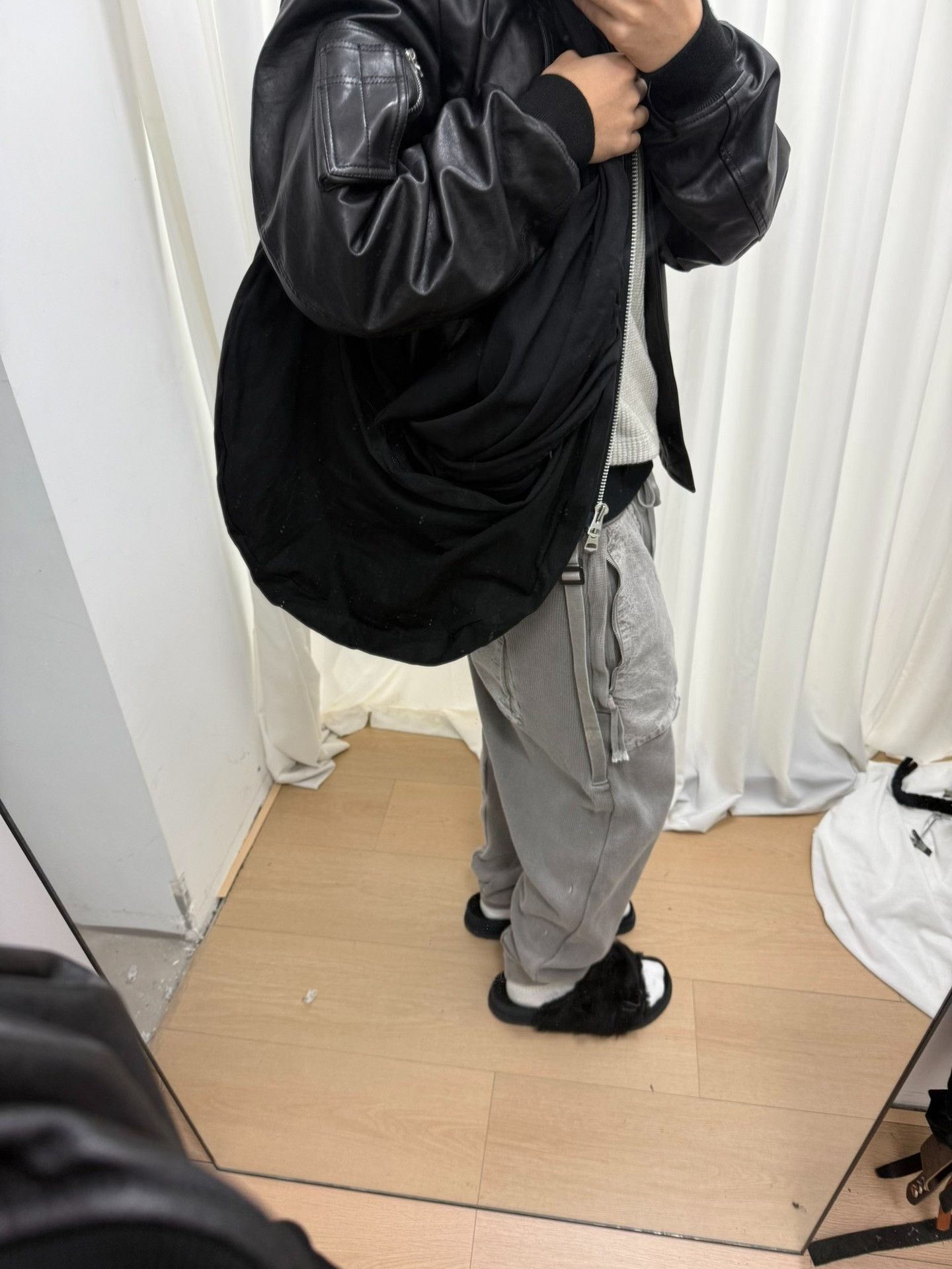 Yohji Yamamoto yohji yamamoto double-layered bag with wool Size ONE SIZE - 1 Thumbnail