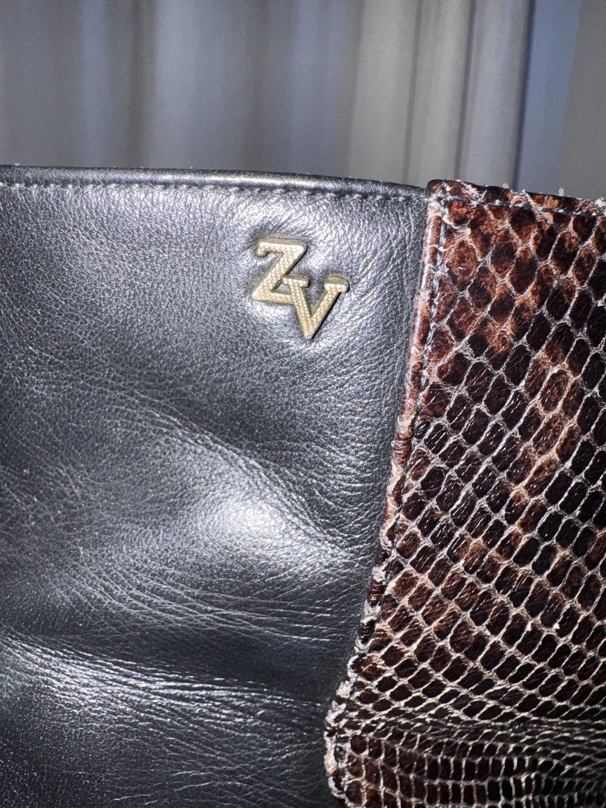 Zadig & Voltaire Zadig & Voltaire Snake Print Leather Ankle Boots Size US 7.5 / IT 37.5 - 5 Thumbnail