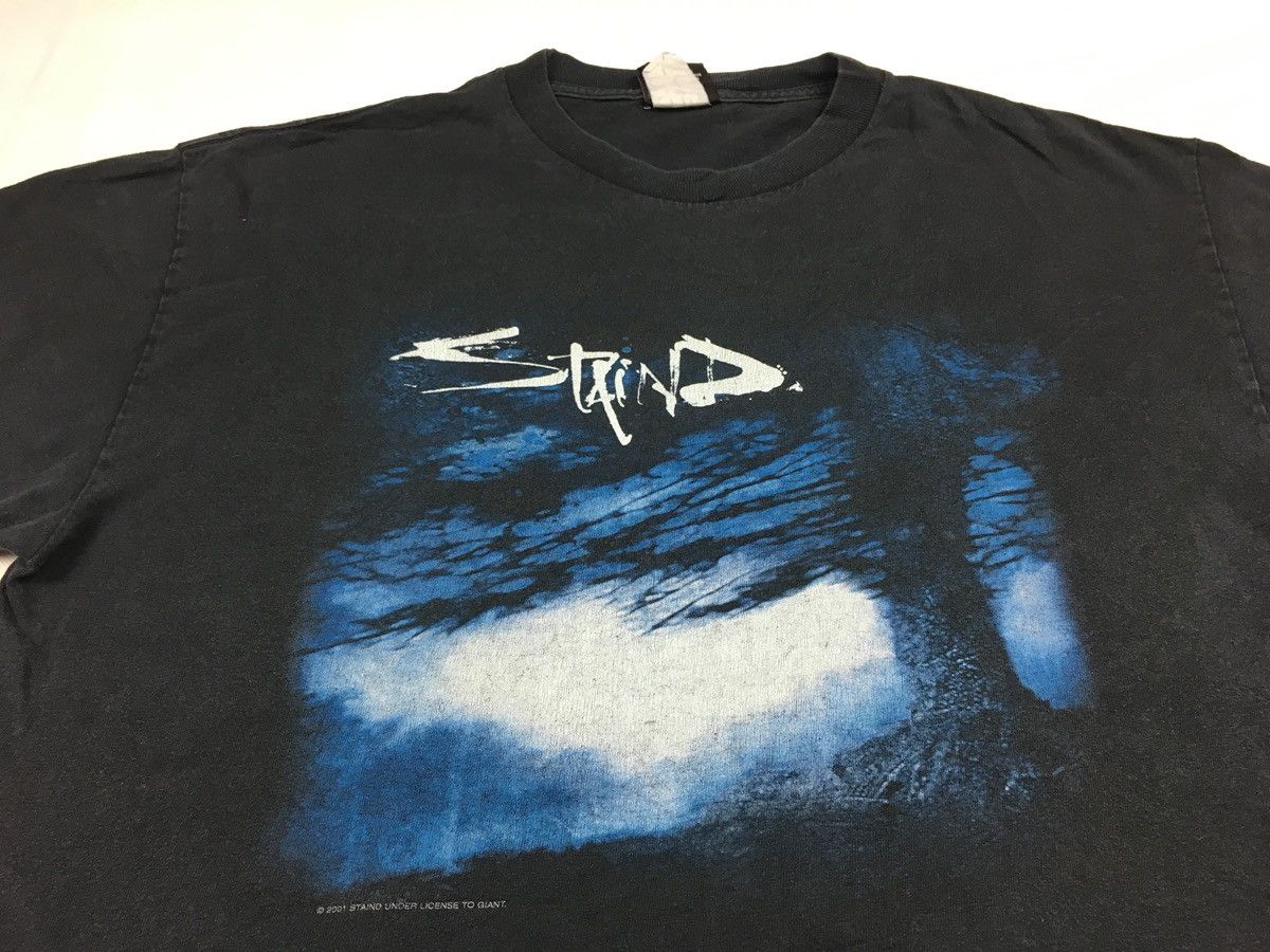 Band Tees Y2k 2001 Staind Open Your Eyes The Cycle Tour Tee Tee Size US L / EU 52-54 / 3 - 3 Thumbnail