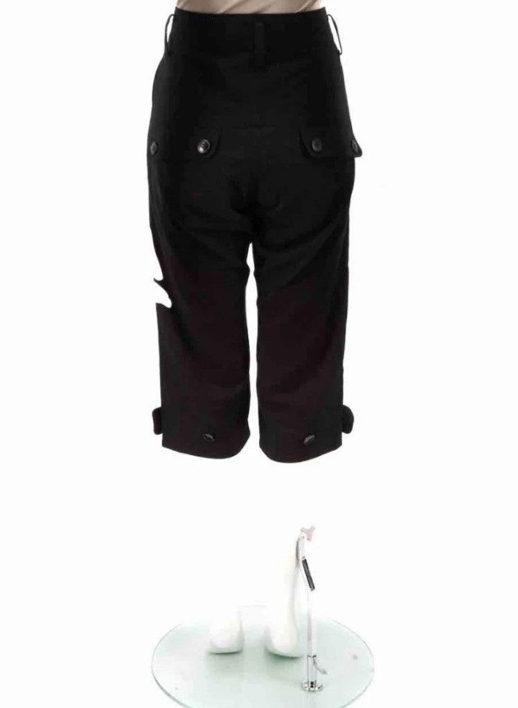 Yohji Yamamoto Y's by Yohji Yamamoto Cropped Trousers Size 30" / US 8 / IT 44 - 6 Thumbnail