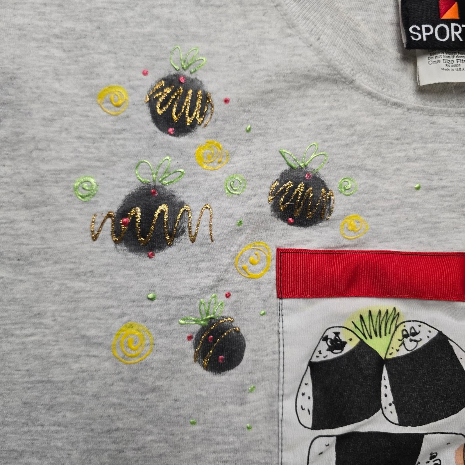 Vintage Vintage Art Cropped Bento Box Japenese Lunch Applique L Tee Size L / US 10 / IT 46 - 5 Thumbnail