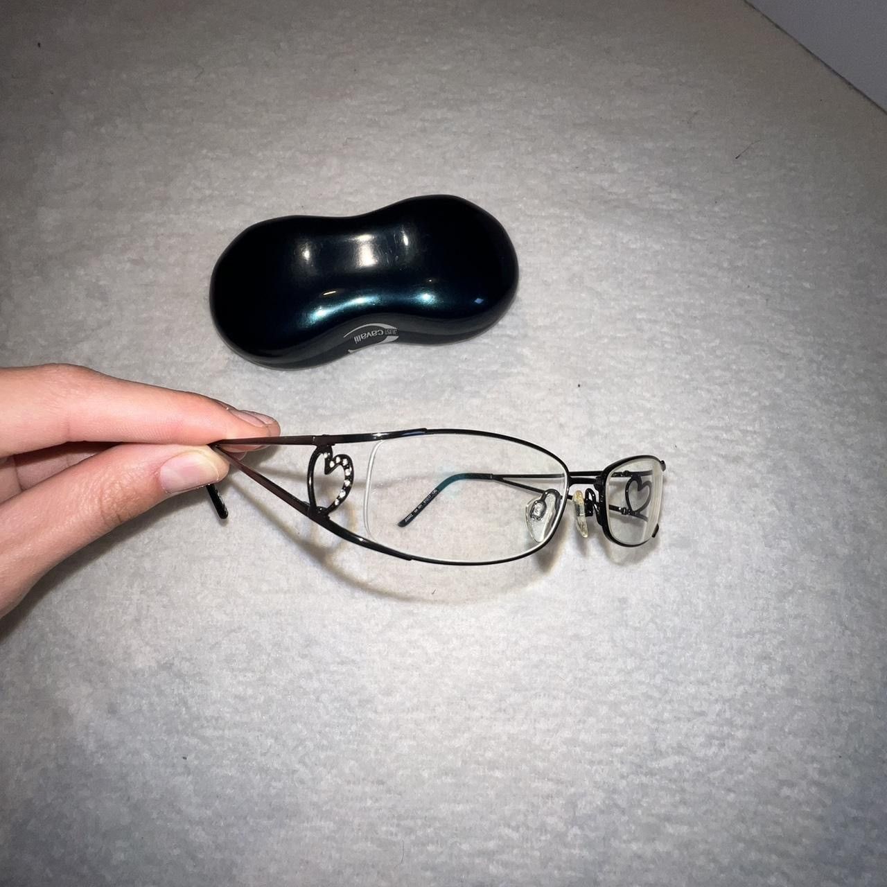 Just Cavalli JUST CAVALLI y2k Optical Glasses w/ Rhinestone Heart Size ONE SIZE - 4 Thumbnail