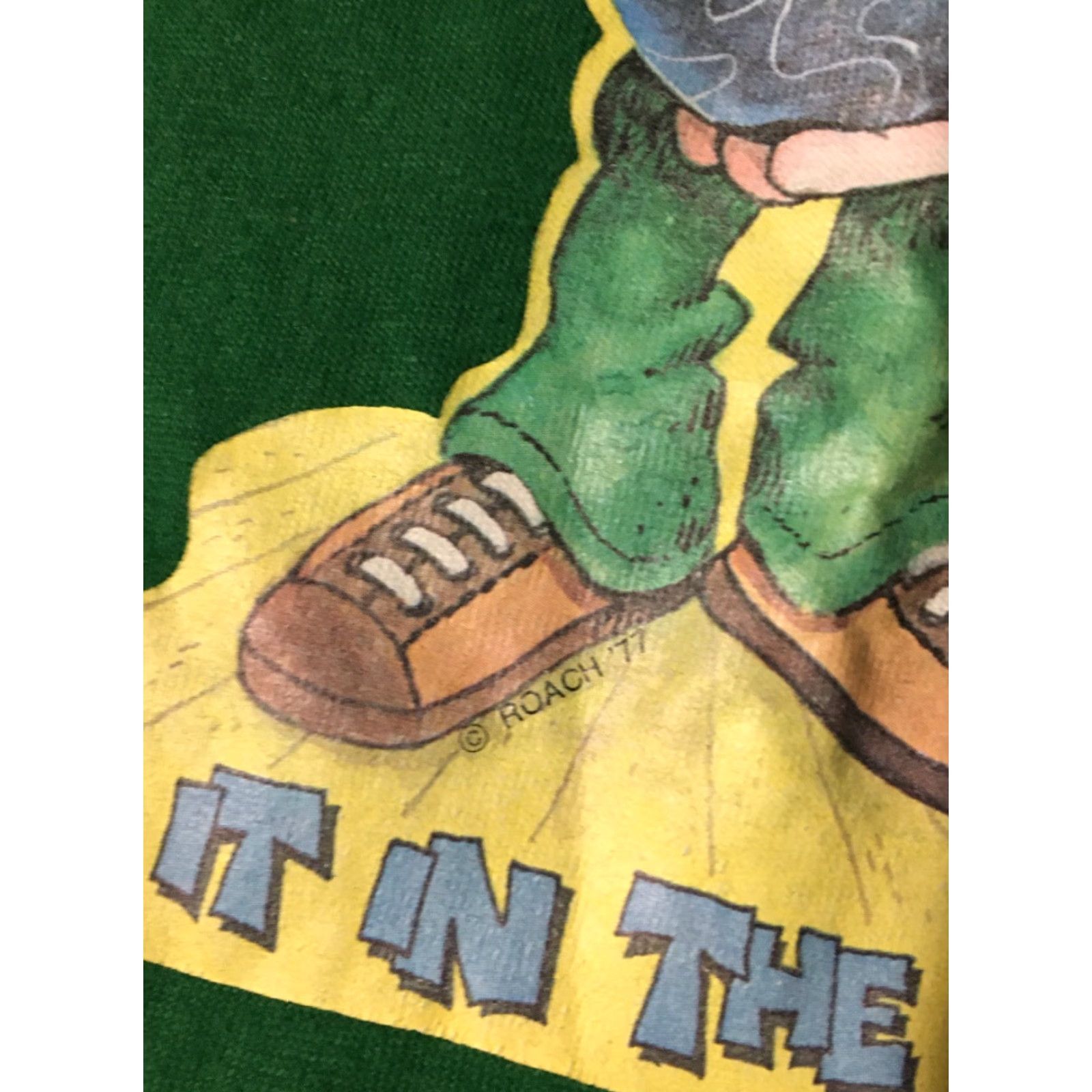 Vintage VINTAGE Pool Hall Shirt M Green 70s Bowlers Do It In The Alley Single Stitch Bar Humor Rockabilly 90s Mens US Made Size US M / EU 48-50 / 2 - 3 Thumbnail
