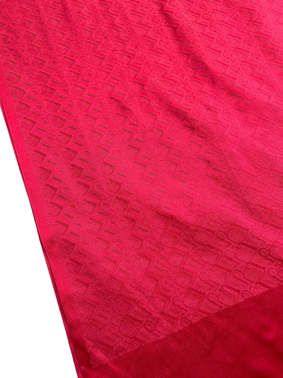 Christian Dior Monsieur Vintage Christian Dior Silk Monogram Muffler Scarves Size ONE SIZE - 10 Thumbnail