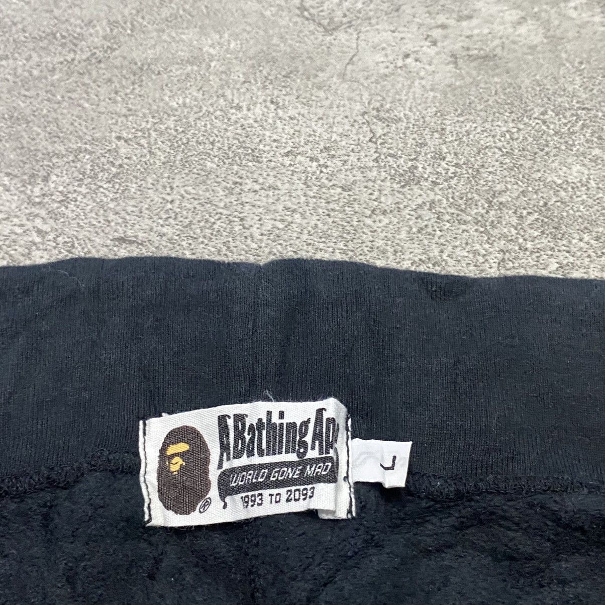 Bape Bape Spellout College Logo Black Jogger Size US 34 / EU 50 - 4 Thumbnail