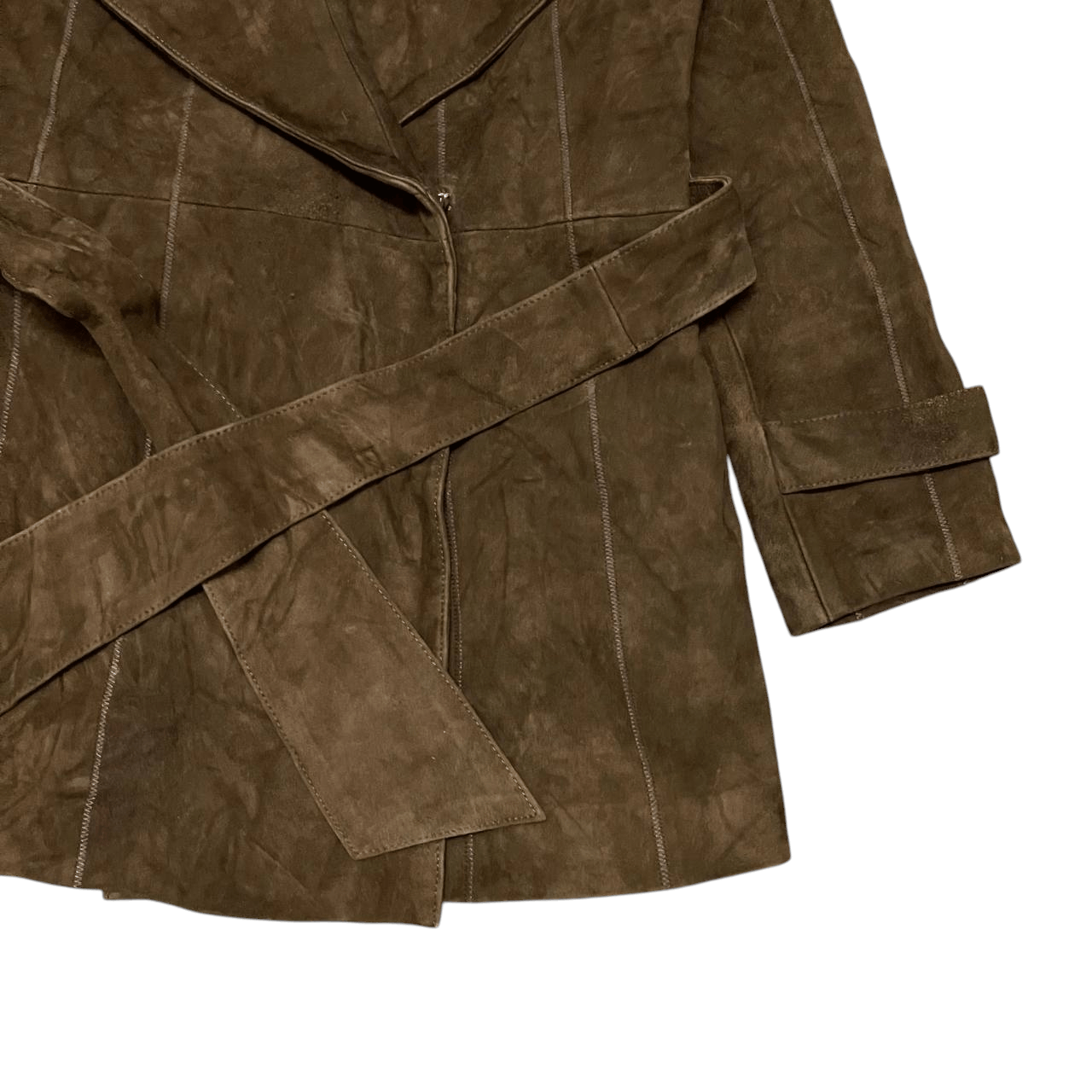 Max Mara Max Mara Leather Coat Jacket Size XS / US 0-2 / IT 36-38 - 4 Thumbnail