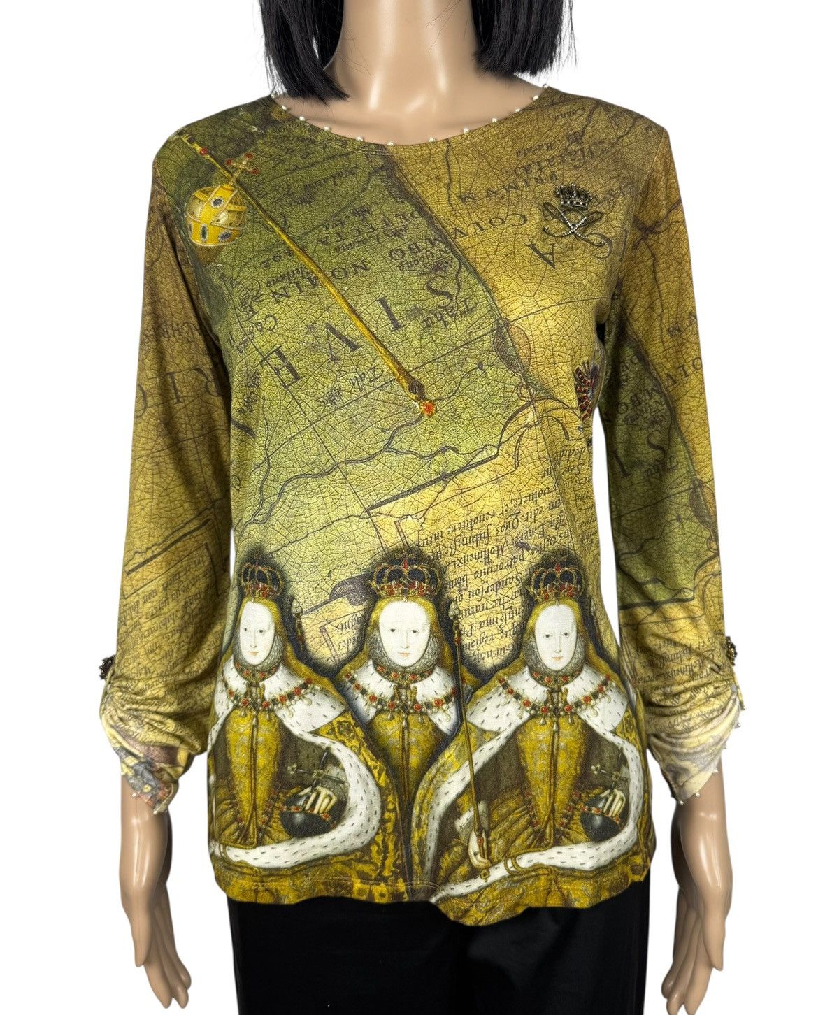 Other Shantanu Goenka Printed Viscose Longsleeve Decorated size S Size S / US 4 / IT 40 - 2 Thumbnail