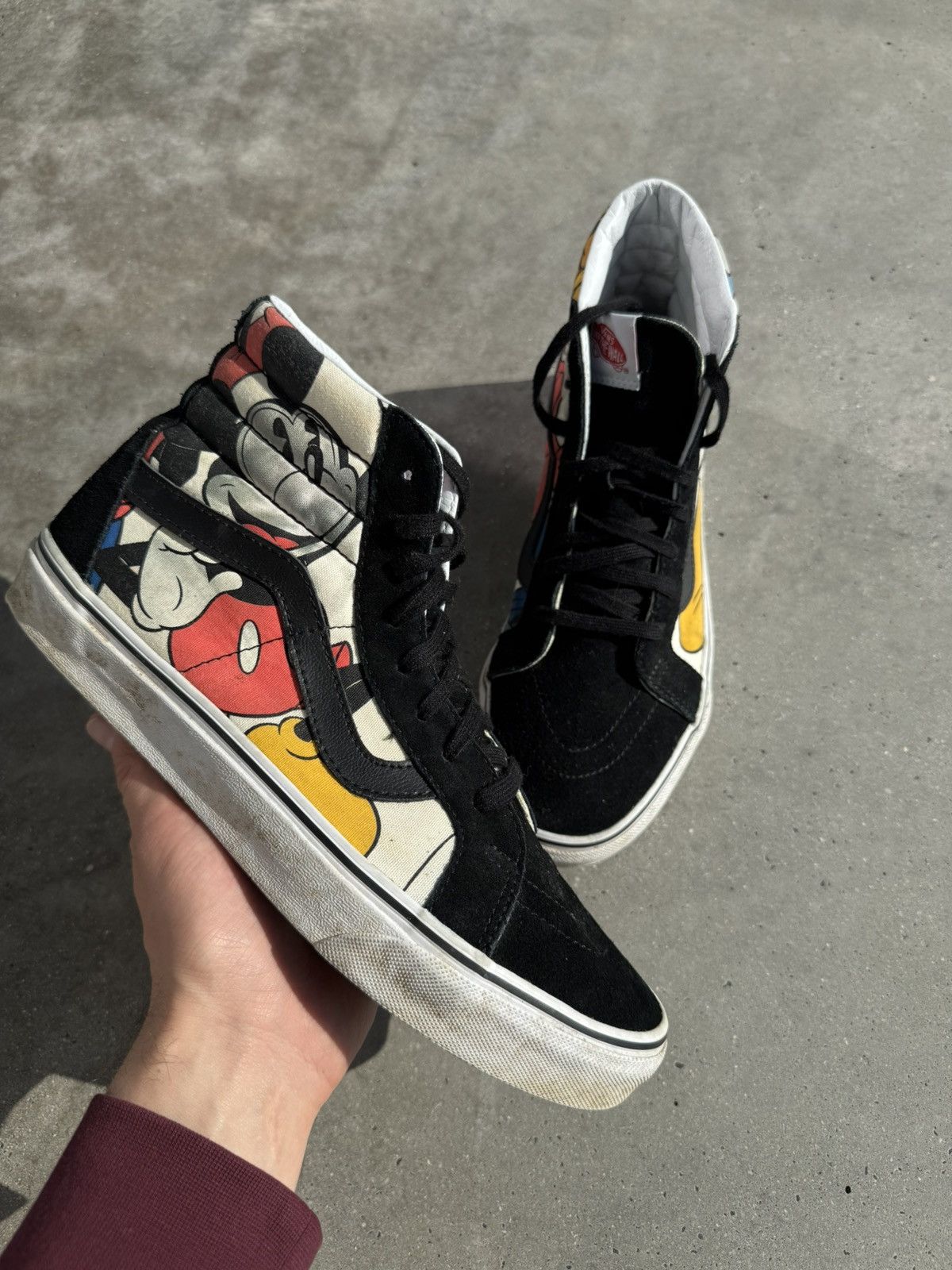 Vans × Warner Bros Warner Bros x Vans Disney Sk8-Hi skate high Size US 9 / EU 42 - 1 Thumbnail