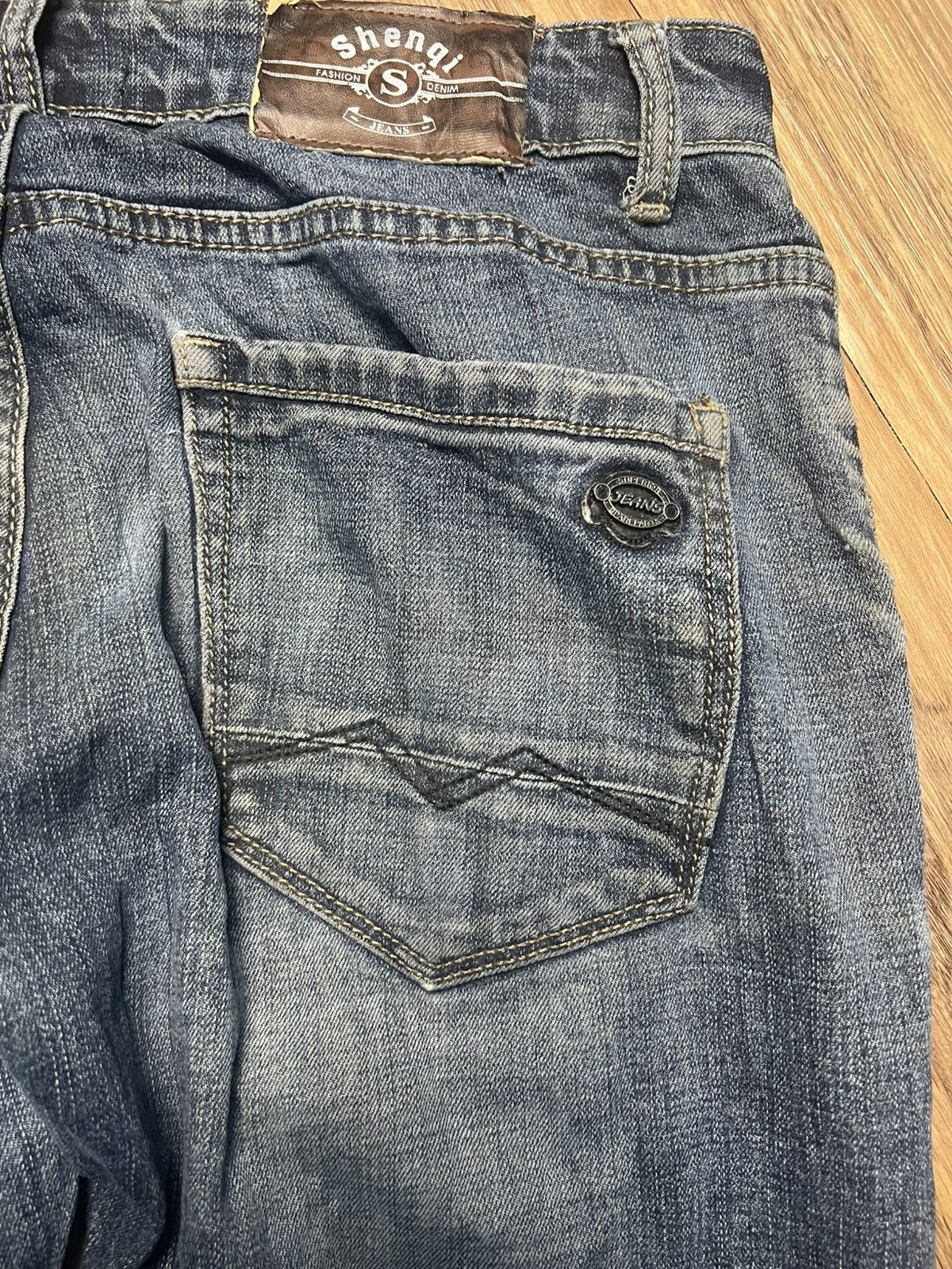 Beauty Beast Shenqi Denim Division Men's Slim Fit Stretch Jeans (43) Size US 30 / EU 46 - 13 Thumbnail