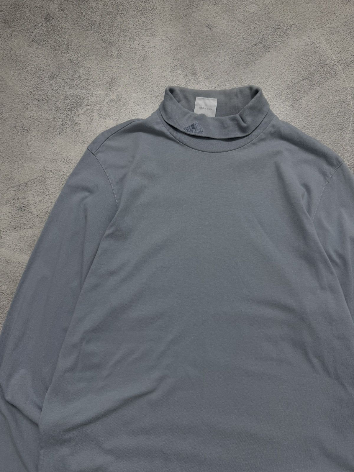 Adidas Vintage Y2k Adidas Mock Neck Long Sleeve 90’s Size US XL / EU 56 / 4 - 6 Thumbnail