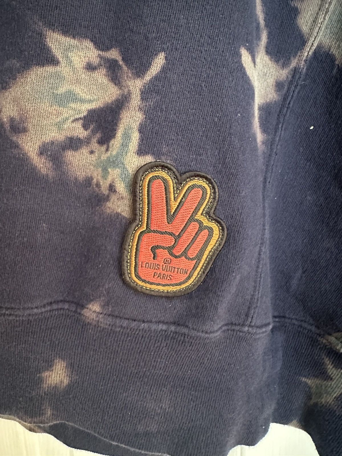 Louis Vuitton Louis Vuitton x Virgil Abloh Tie Dye Sweater Size US L / EU 52-54 / 3 - 3 Thumbnail