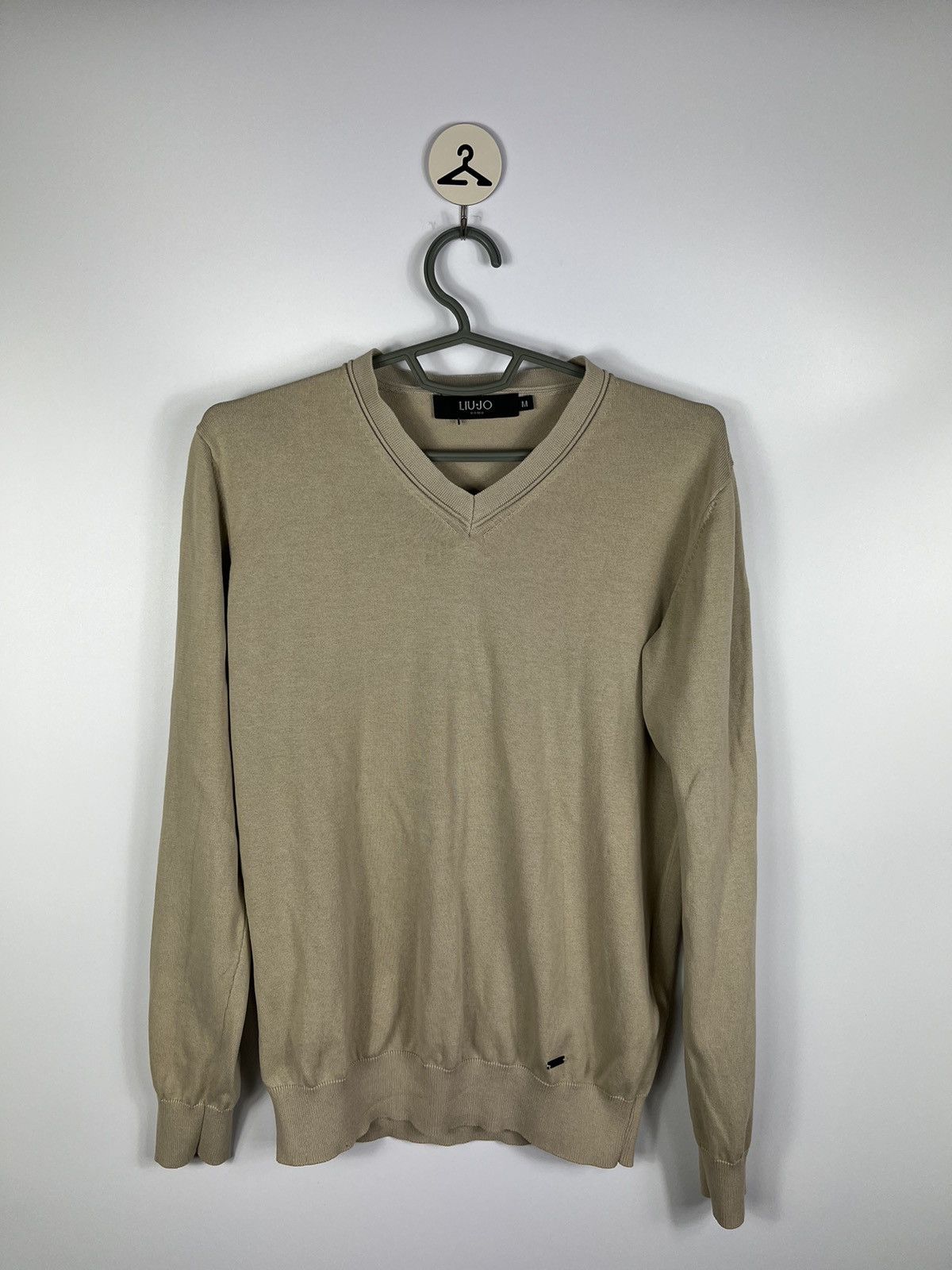 Liu Jo Liu-Jo V-Neck Sweater Size US M / EU 48-50 / 2 - 1 Thumbnail
