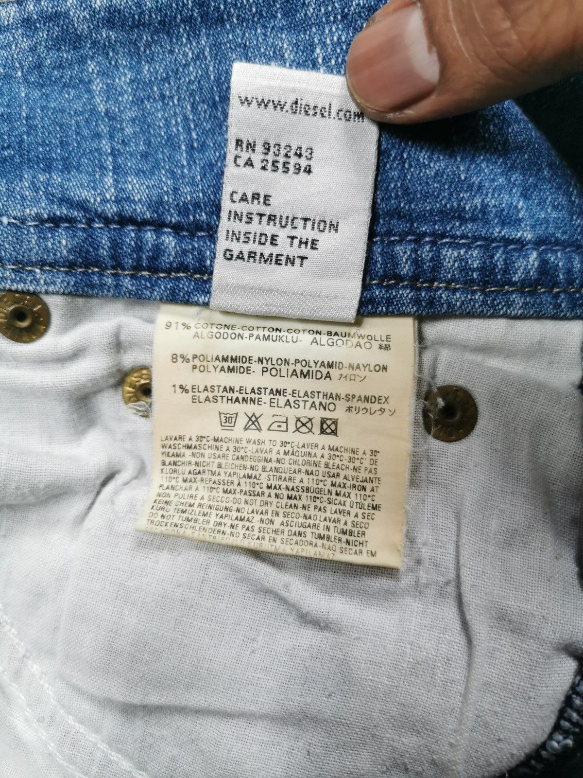 Diesel Diesel Bootcut Flare Jeans Size 32" / US 10 / IT 46 - 9 Thumbnail