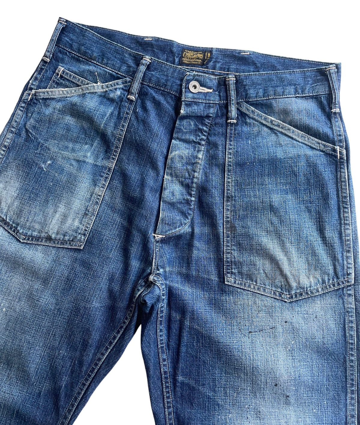Japanese Brand Cootie Productions Baker Denim Size US 33 - 11 Thumbnail