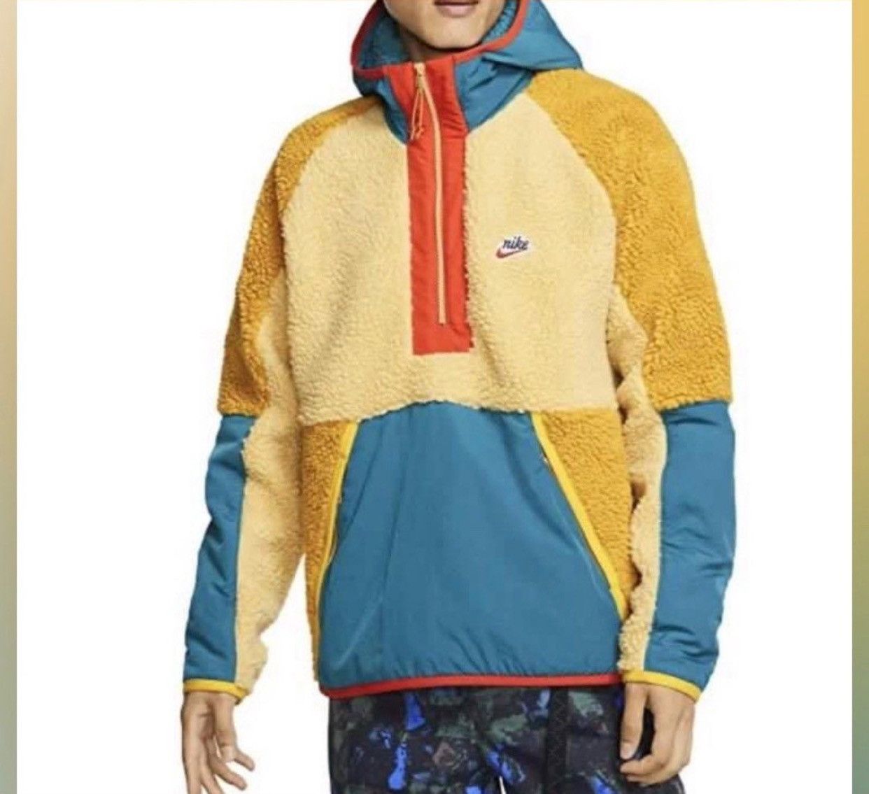 Nike Vintage nike sherpa anorak Size US XL / EU 56 / 4 - 1 Preview