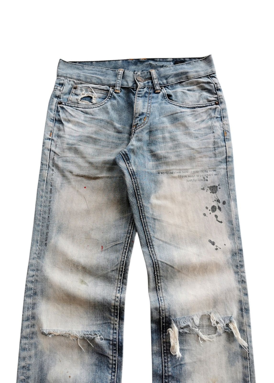 semanticdesign Vintage semanticdesign ripped jeans Size US 30 / EU 46 - 5 Thumbnail
