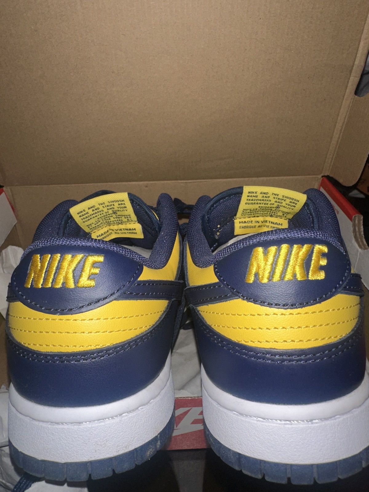 Nike nike dunks - michigan Size US 7 / EU 40 - 4 Thumbnail