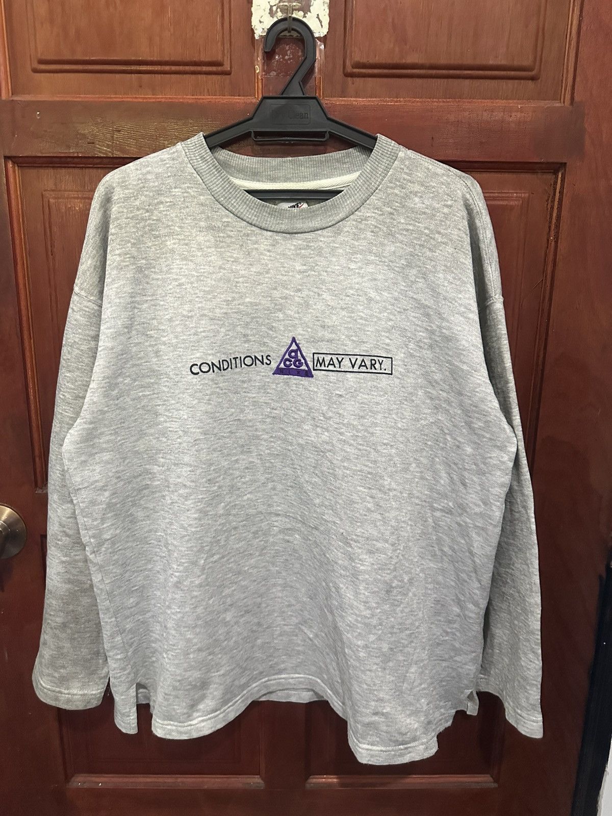 Nike ACG Vintage 90s Nike ACG Peak2 Crewneck Sweatshirt Size US L / EU 52-54 / 3 - 1 Thumbnail