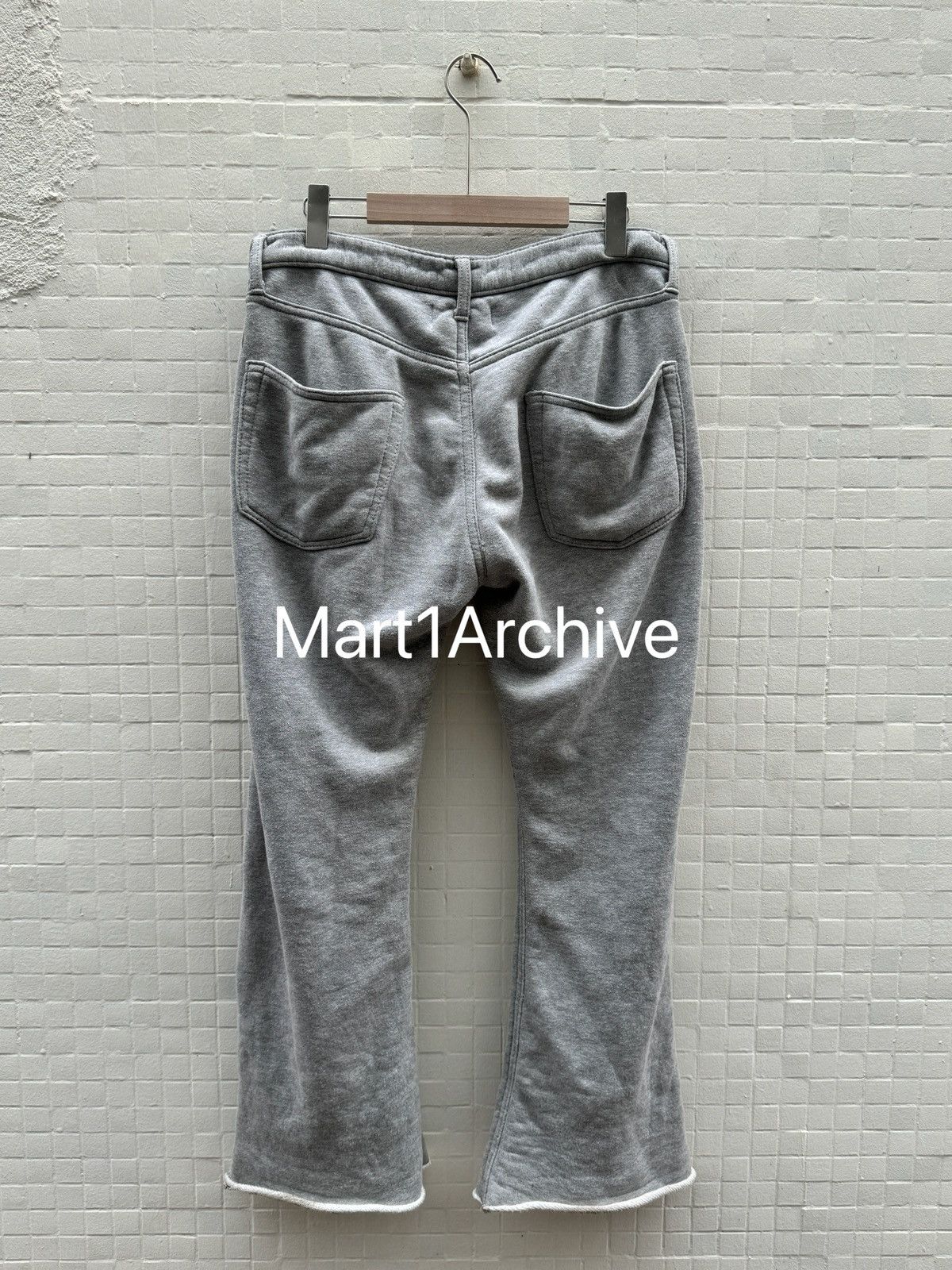 Junya Watanabe Junya Watanabe × Comme des Garçons 04SS graphic sweatpants Size US 32 / EU 48 - 2 Thumbnail