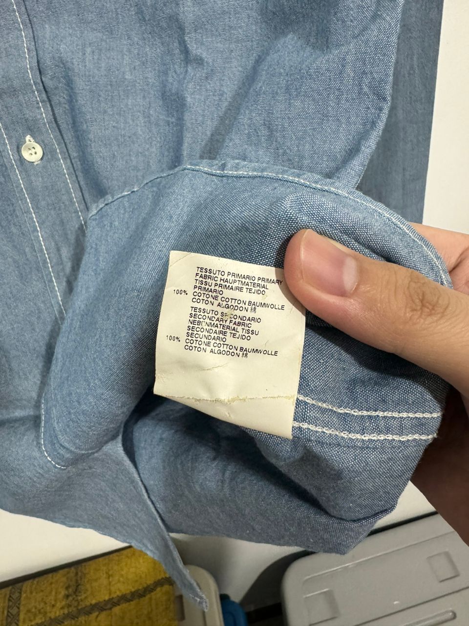 Maison Margiela Maison Margiela Denim Shirt Size US M / EU 48-50 / 2 - 9 Thumbnail