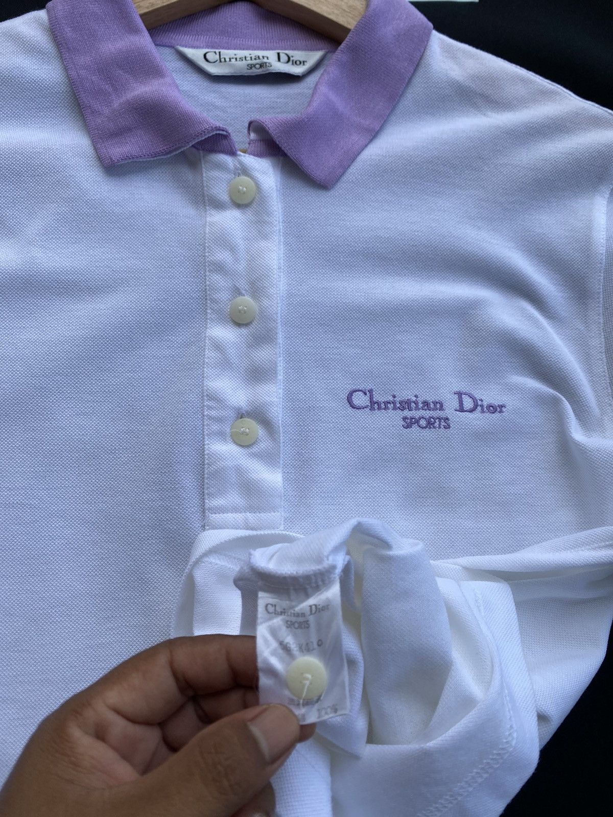 Christian Dior Monsieur Rare Vintage Christian Dior Polo Sport Tshirt Size US S / EU 44-46 / 1 - 14 Thumbnail