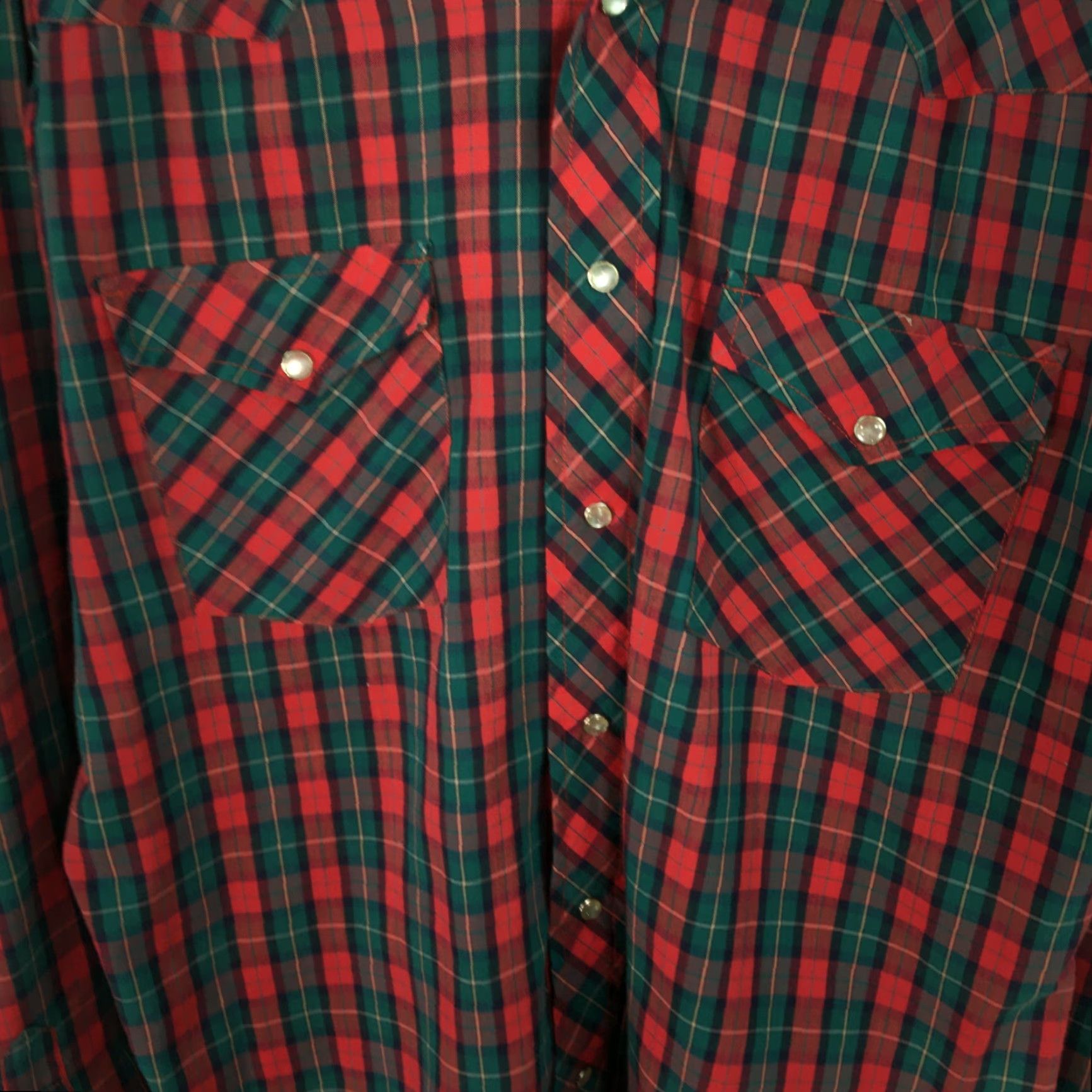 Lee Lee Plaid Button-Up Shirt Mens Size L Multicolor Western Casual Size US L / EU 52-54 / 3 - 3 Thumbnail