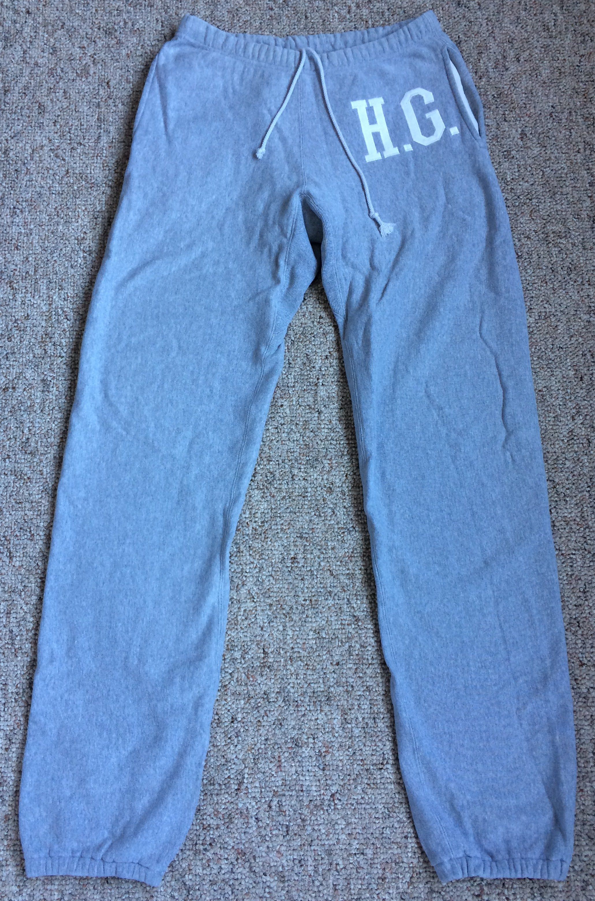 Hysteric Glamour Hysteric Glamour Long Inseam Spellout Sweatpants Size US 30 / EU 46 - 3 Thumbnail