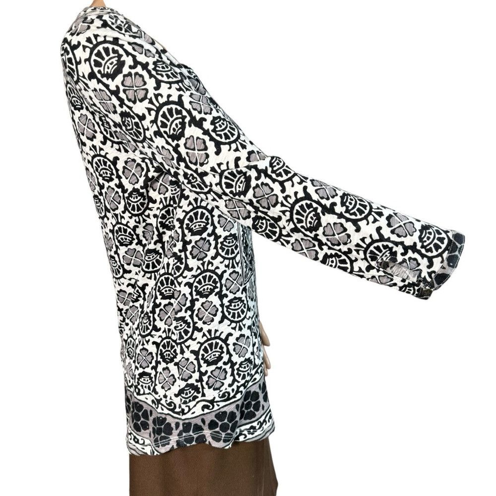 Lucky Brand Lucky Brand Block Floral Long Sleeve Top Size S Size S / US 4 / IT 40 - 3 Thumbnail