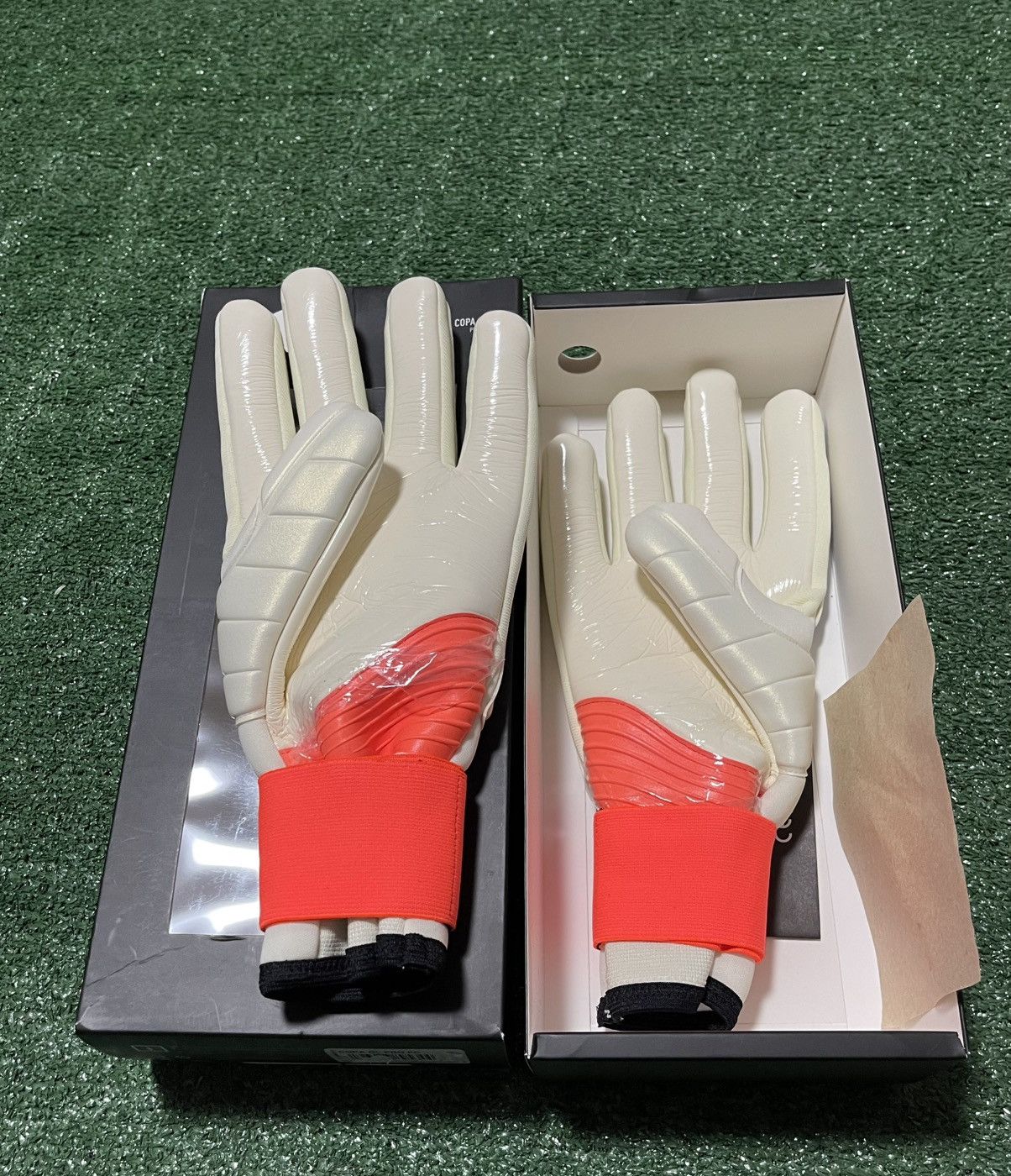 Adidas Adidas Copa GL Pro PC , Goalkeeper Gloves, Ivory/Solar Red Size ONE SIZE - 5 Thumbnail