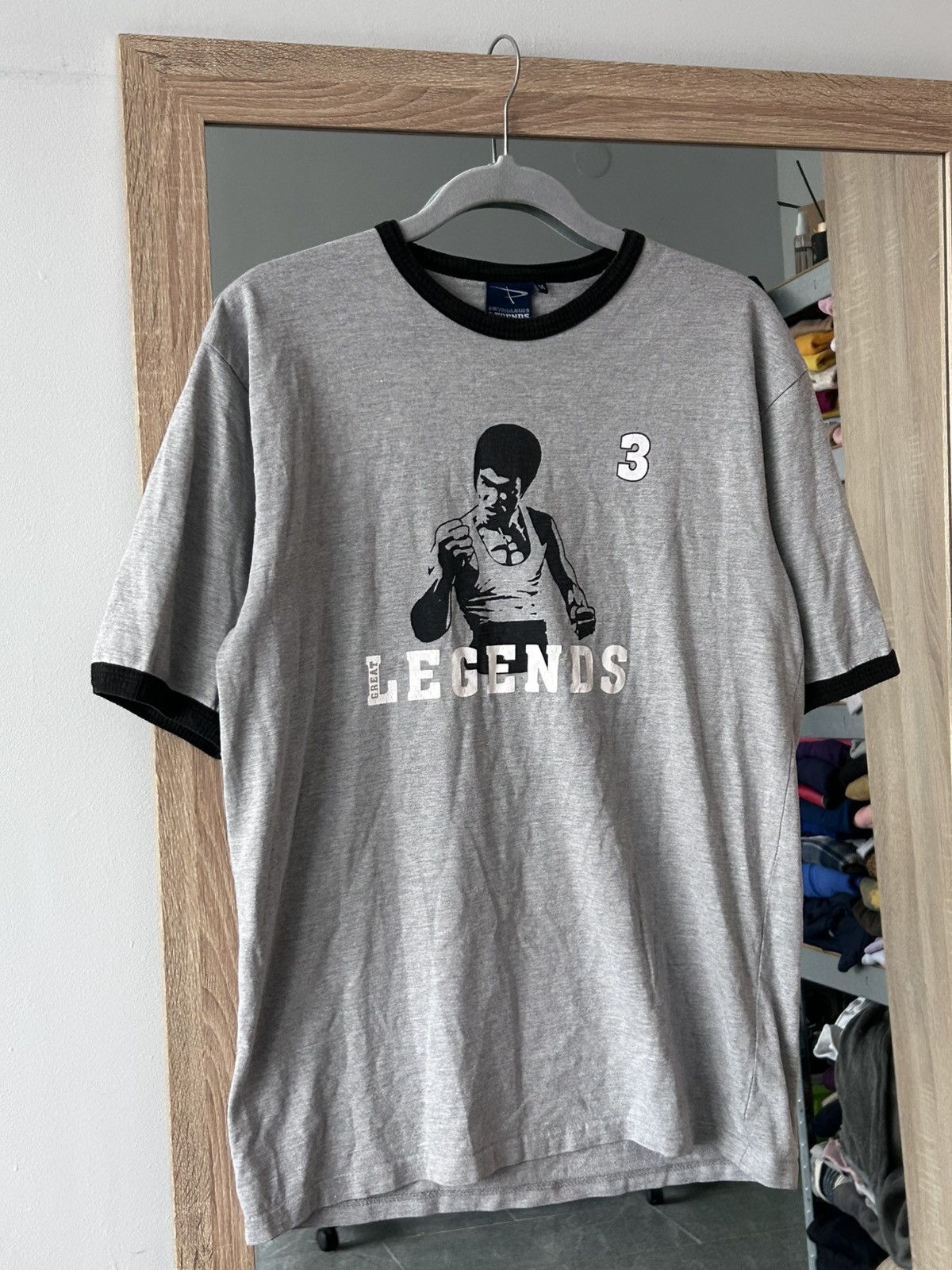 Japanese Brand Vintage tee shirt Bruce lee mens medium The Big boss band Size US M / EU 48-50 / 2 - 2 Thumbnail