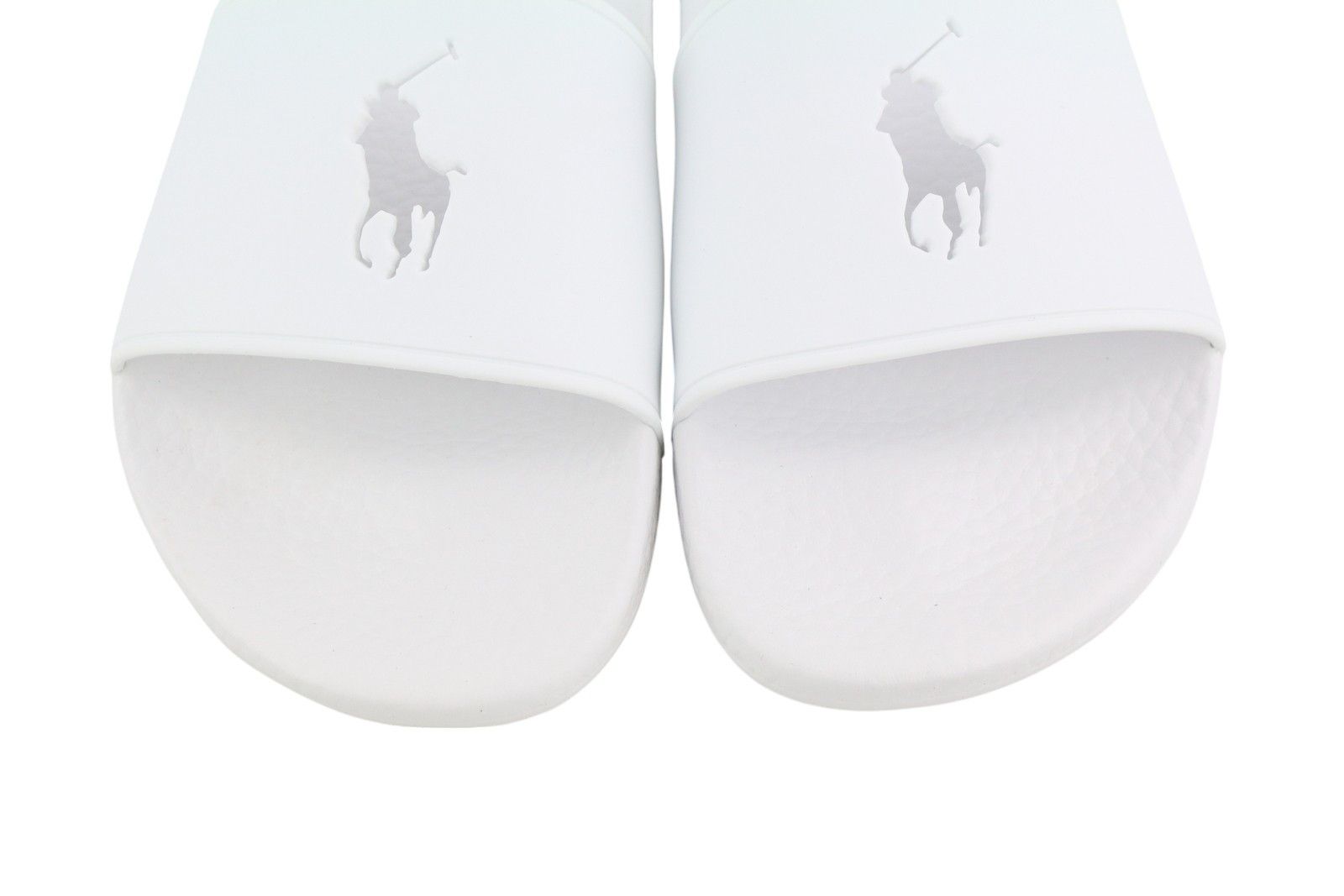 Polo Ralph Lauren SLD W C/O PP-SN-SLI EU42 White Flip Flops Shoes 84658 Size US 11 / IT 41 - 3 Thumbnail