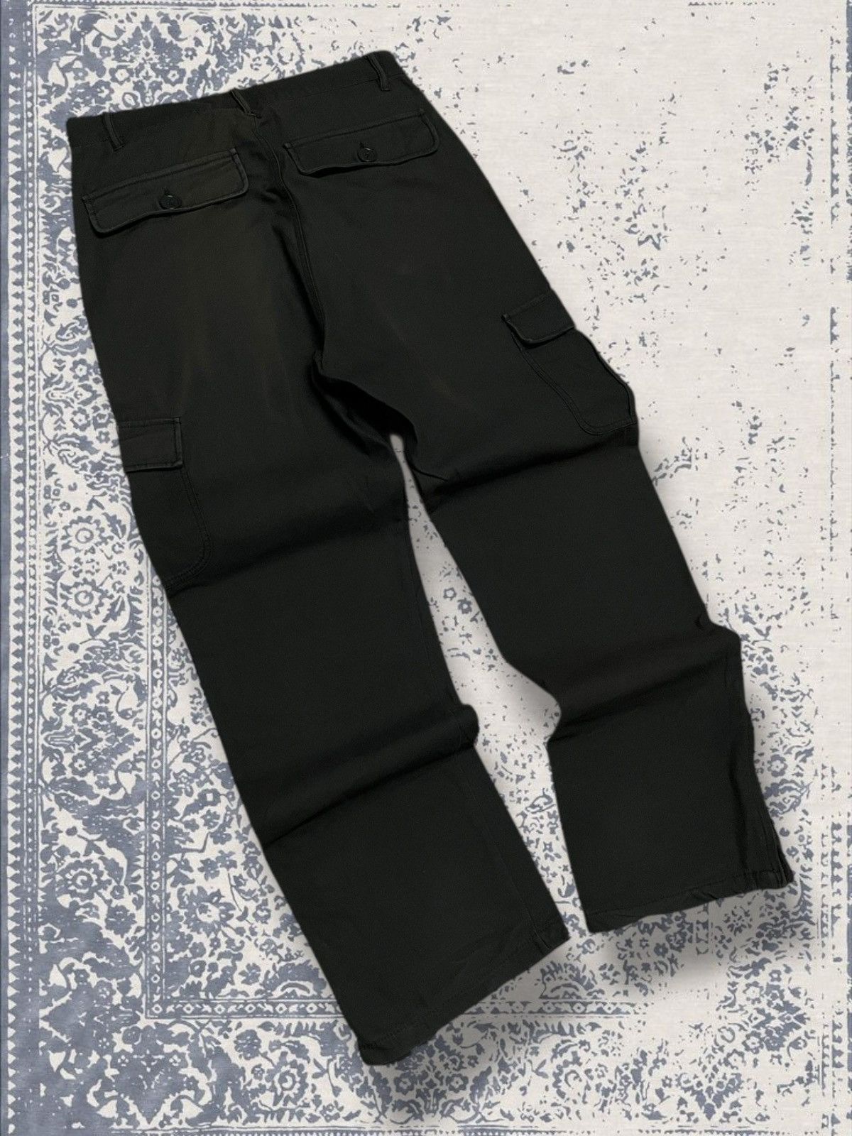 Vintage 90s Japan Designer Rectilina Cargo Mutlipocket Pant