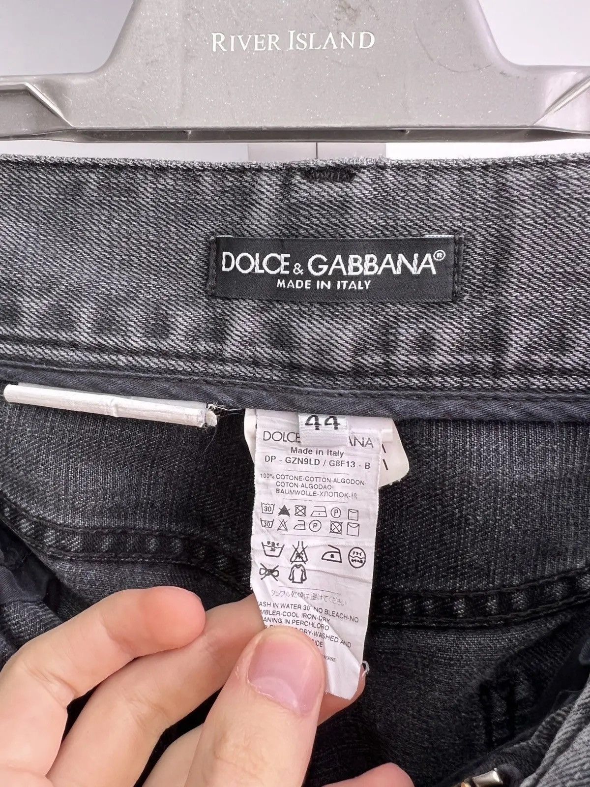 Designer × Dolce & Gabbana × Vintage Vintage Dolce Gabbana Black Archival Y2K pants Size US 32 / EU 48 - 12 Thumbnail