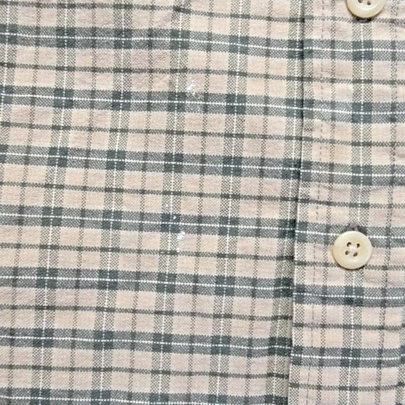 Northwest Territory NWT Naturals Plaid Shirt Button Down Brown Checkered S Size US S / EU 44-46 / 1 - 5 Thumbnail